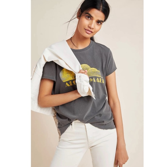 Anthro // Junk Food Aloha Maui Graphic Tee NWOT🌛 - Picture 4 of 14